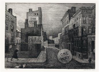 ARMIN LANDECK Three etchings.